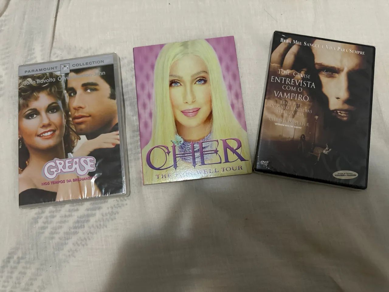 Combo 3 dvds, sendo 2 lacrados 