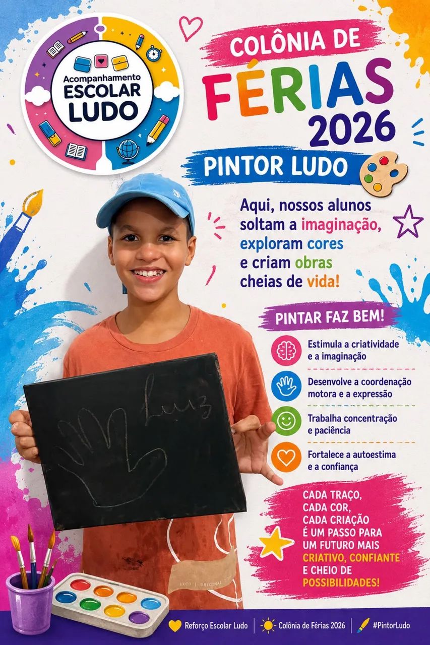 ACOMPANHAMENTO ESCOLAR LUDO - Reforço Escolar 