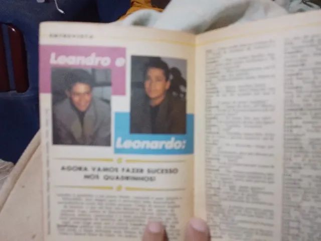 Gibi Leandro e Leonardo nr 1 com pôster  - Foto 2