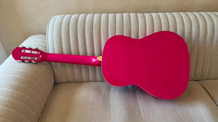 Violão Memphis cor rosa - Foto 5