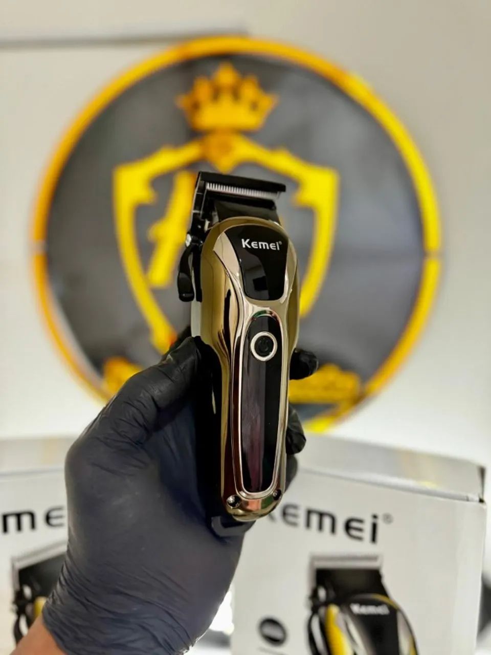 maquina de corta cabelo kemei - Foto 3