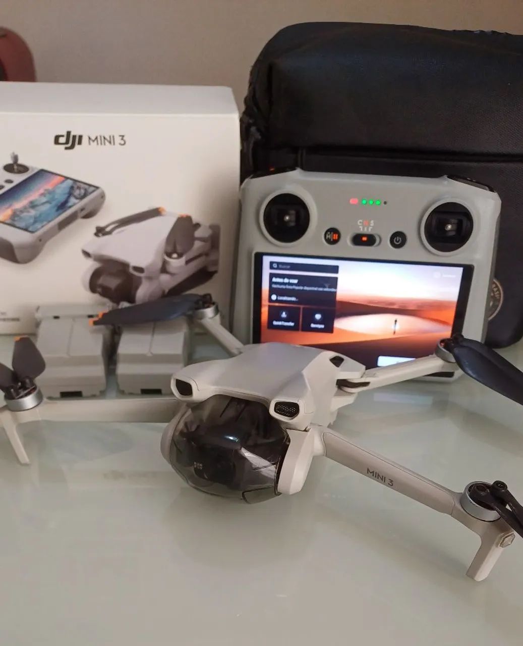 Dji Mini 3 Stander com tela 02 baterias!