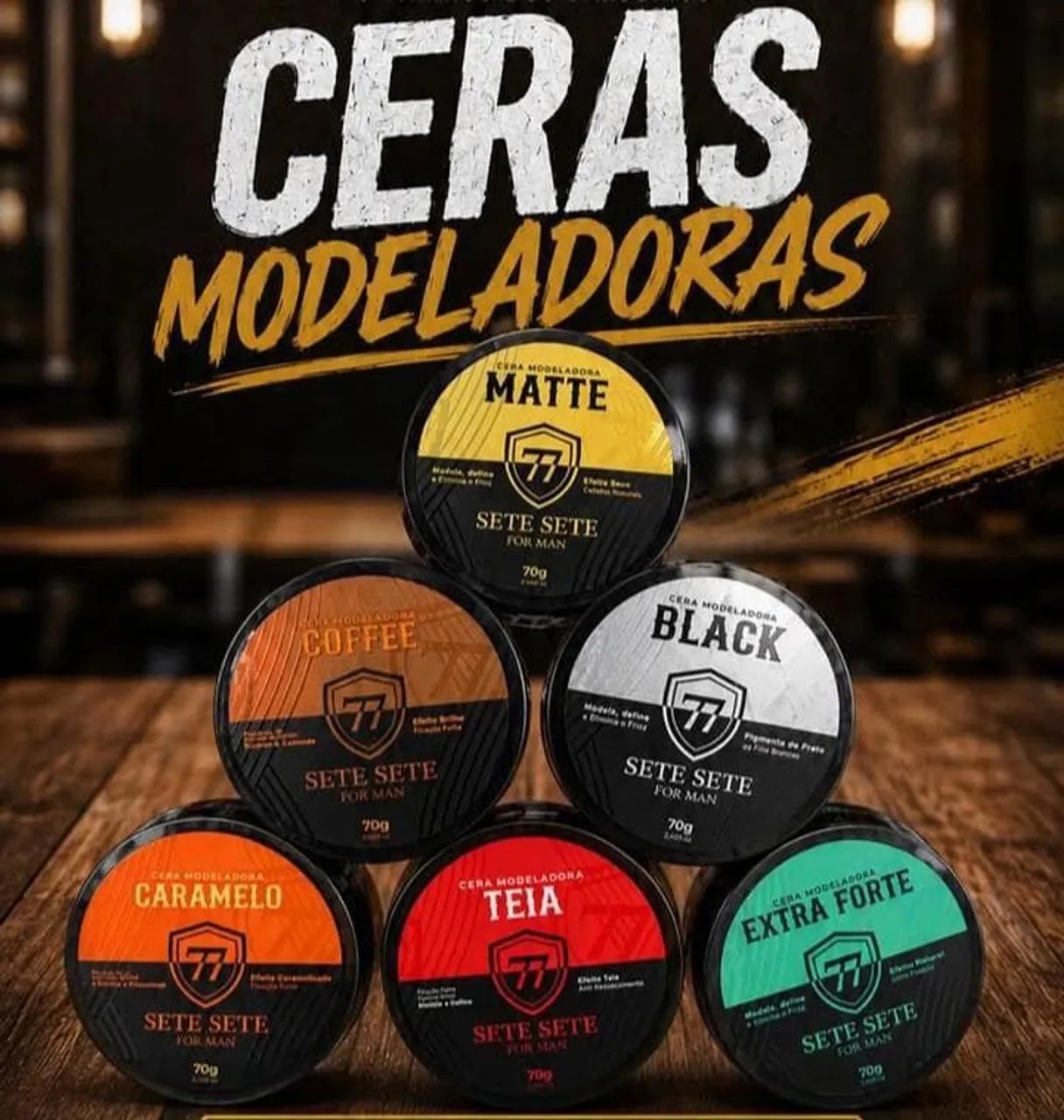 Pomadas modeladoras 
