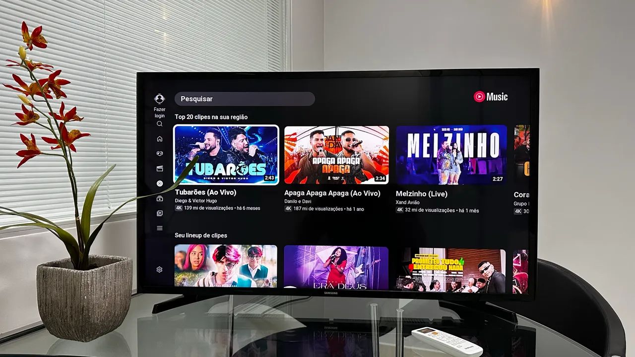 Smart TV LED Samsung 32 Polegadas- Netflix YouTube  - Foto 2