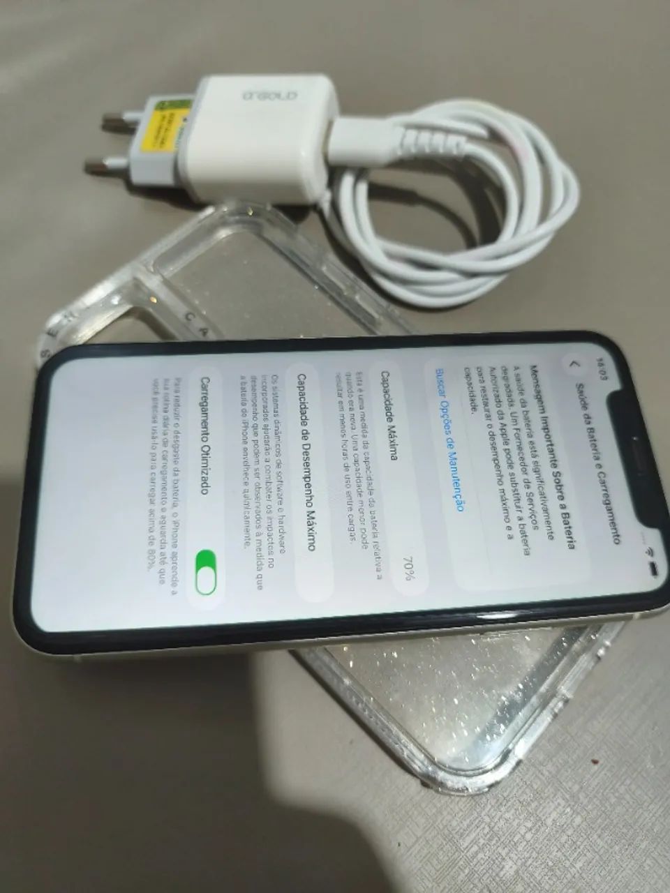 iPhone 11 branco 128GB perfeito estado - Foto 4