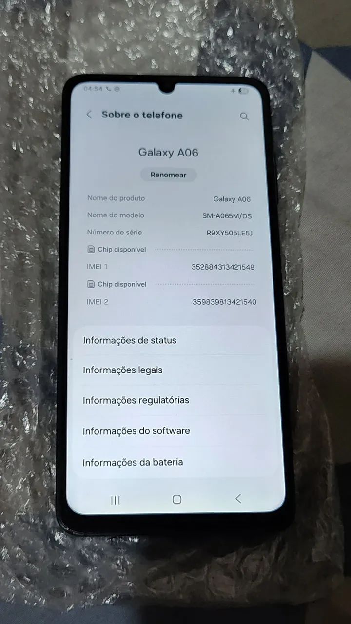 Samsung a06 128gb todo original  - Foto 3