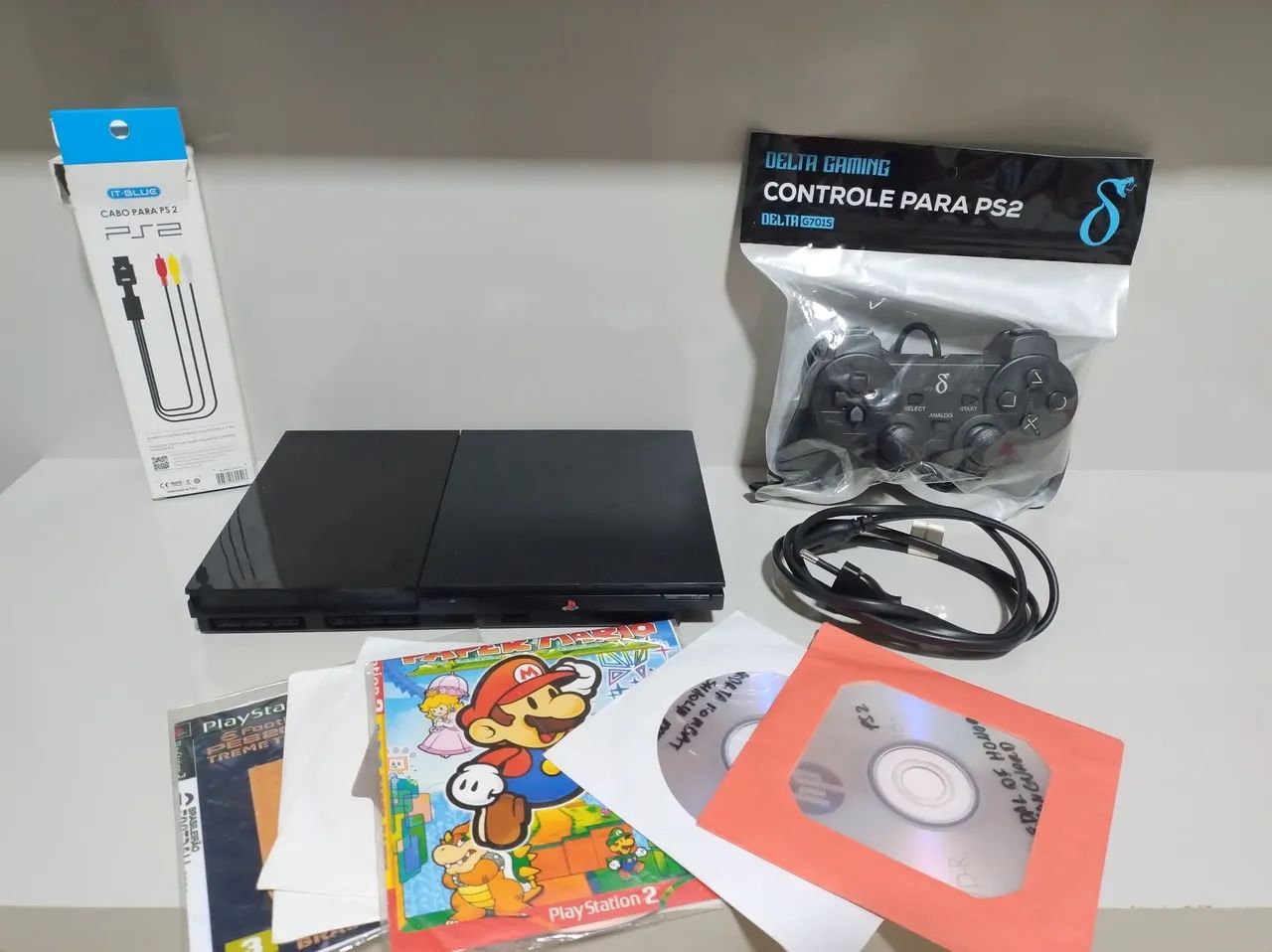 Ps2 Slim Leitor Funcionando 