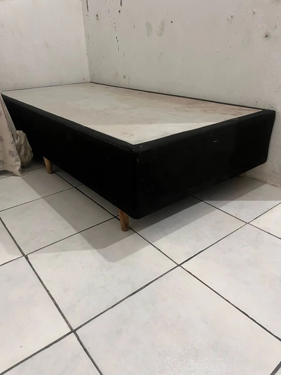 base cama box solteiro 