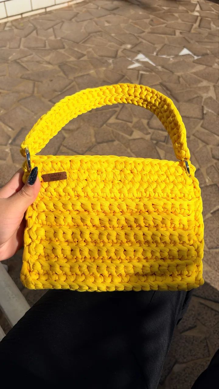 Bolsa de Crochê 
