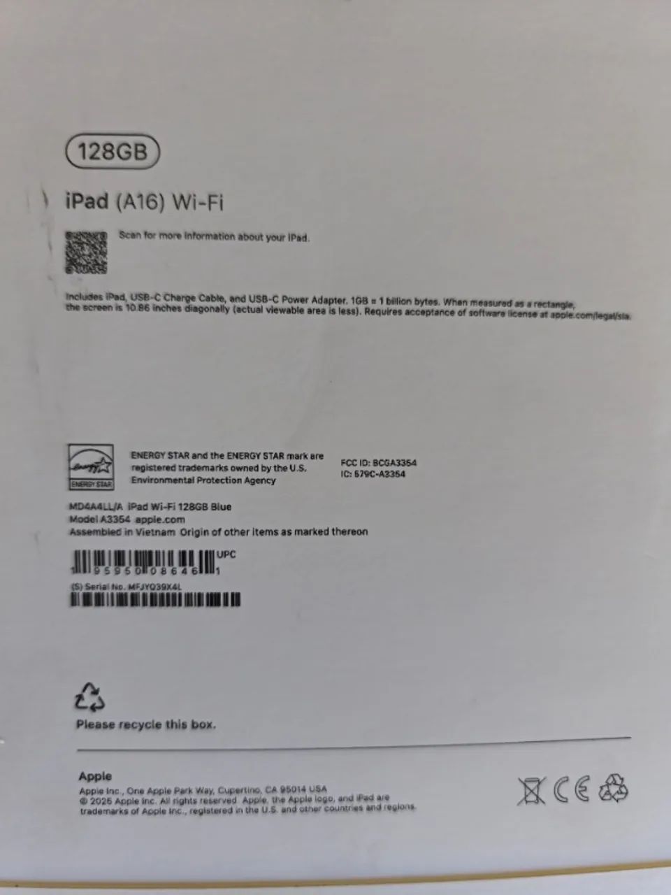Ipad A16 128GB LACRADO - Foto 2