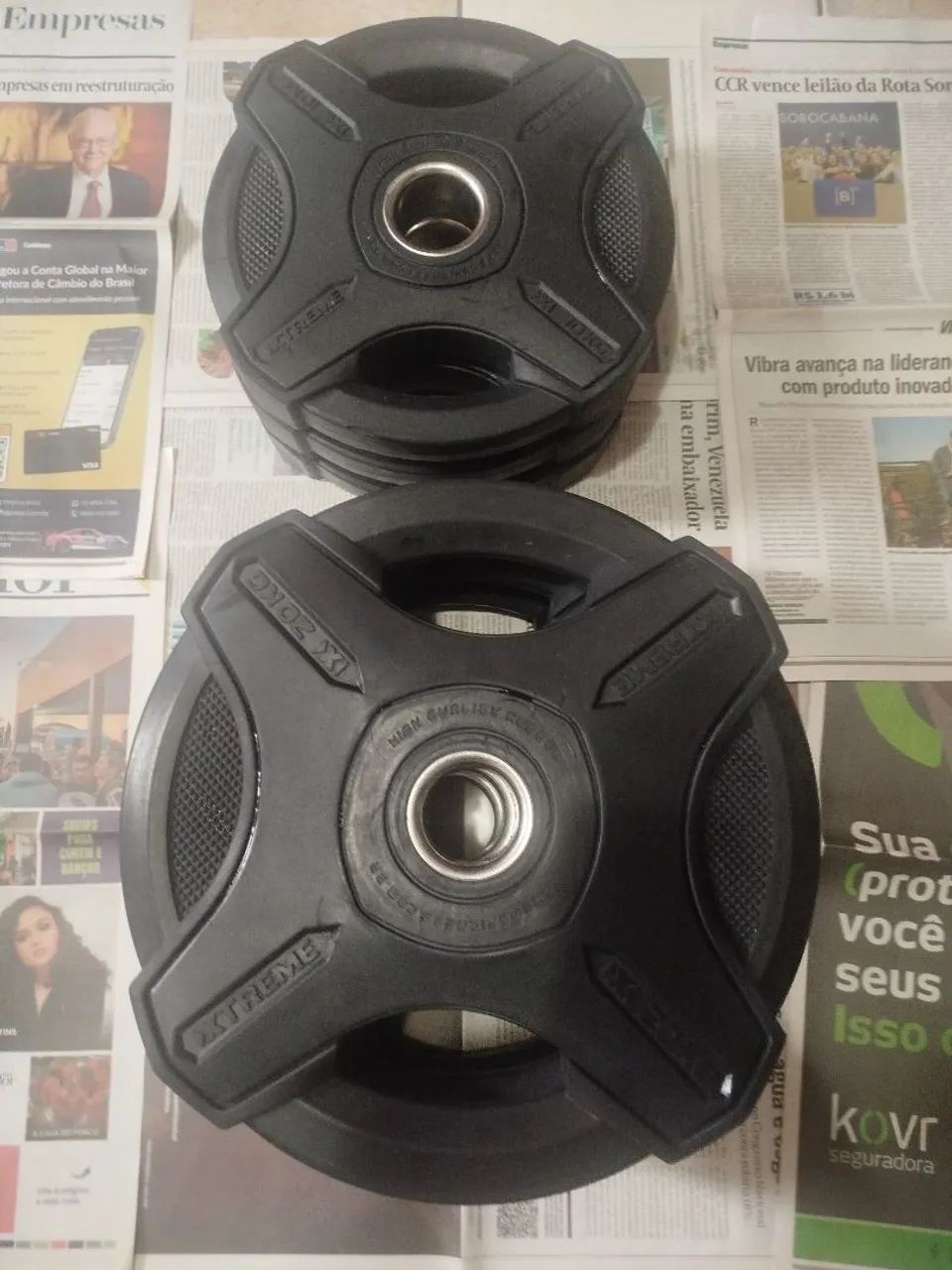 Anilhas olímpicas Rubber Xtreme 