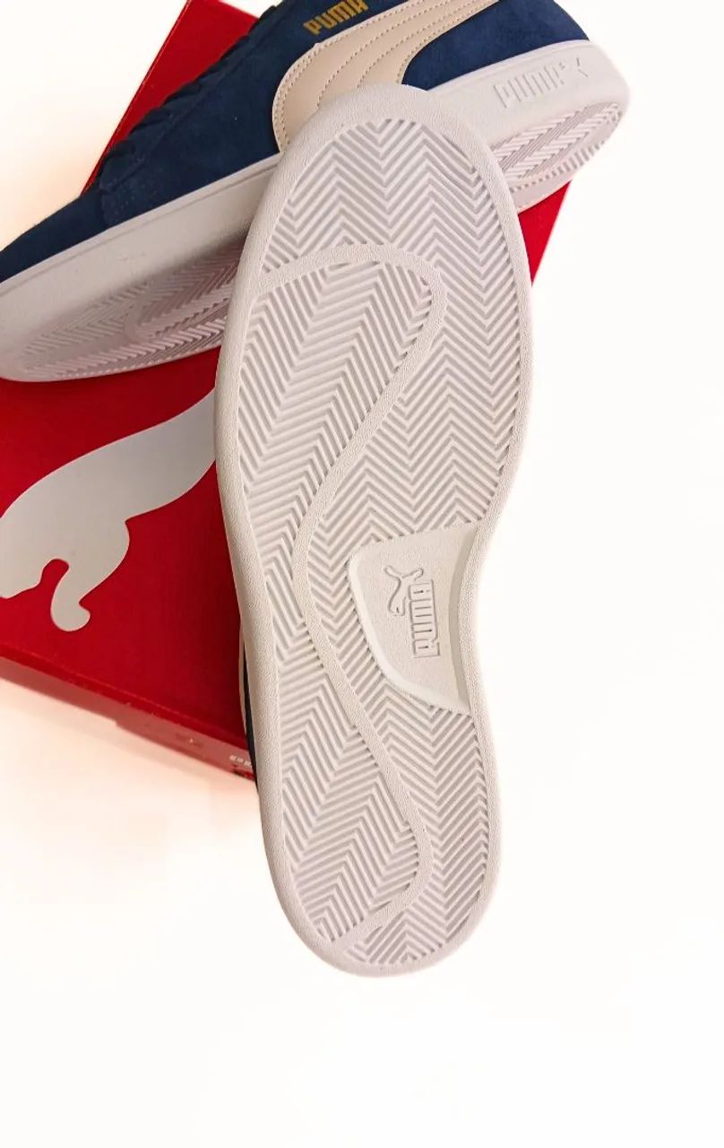 Tênis Puma Smash V2 BDP Masculino - Azul - Foto 5