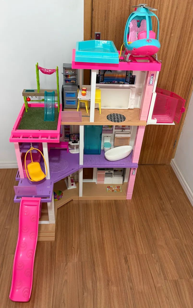 Casa da Barbie + Helicóptero