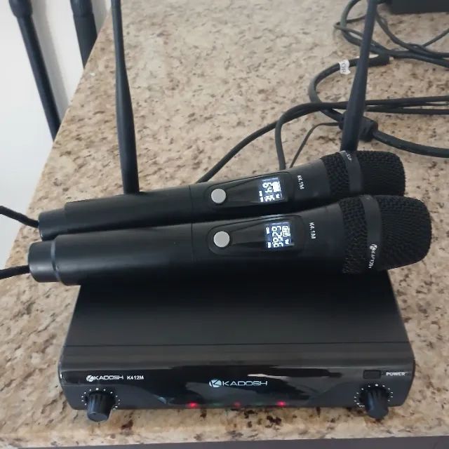 MICROFONE SEM FIO       KADOSH - Foto 4