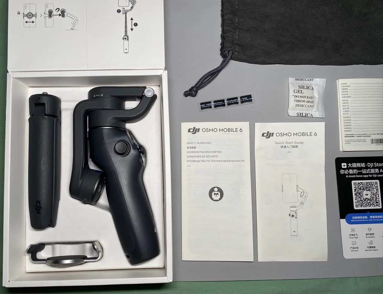 Estabilizador DJI Osmo Mobile 6 | Preto - Acessórios de Celular