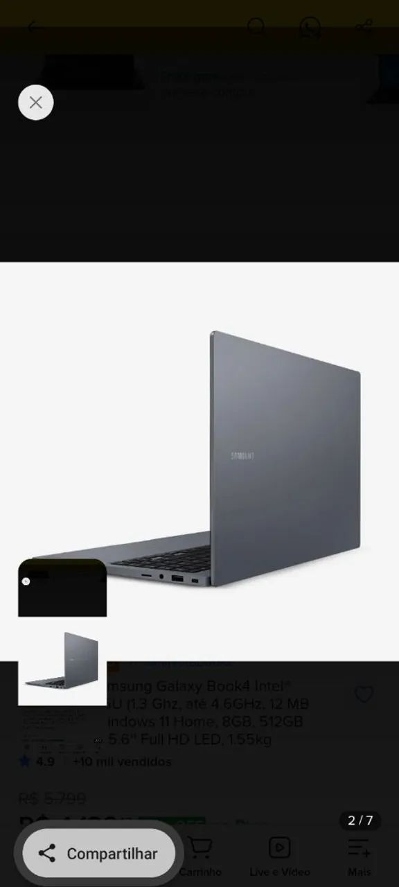 Vende Notebook  - Foto 3