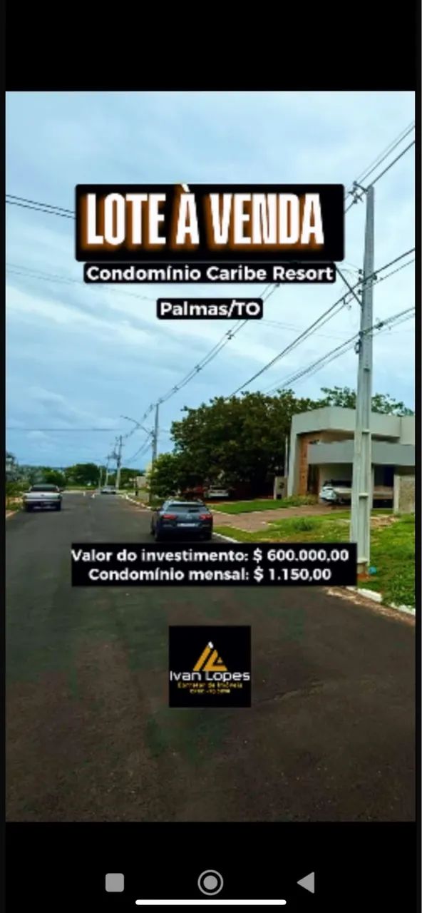 Vendo lote no caribe resort perto do lago - Foto 5