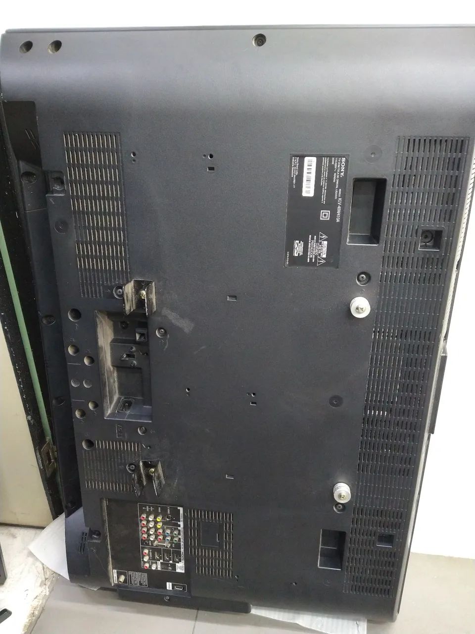 Tv Sony KLV-40W410A tela quebrada 