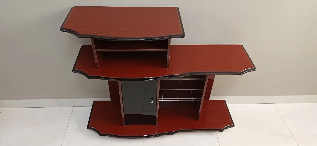 Rack padrão mogno bem conservado  - Foto 4