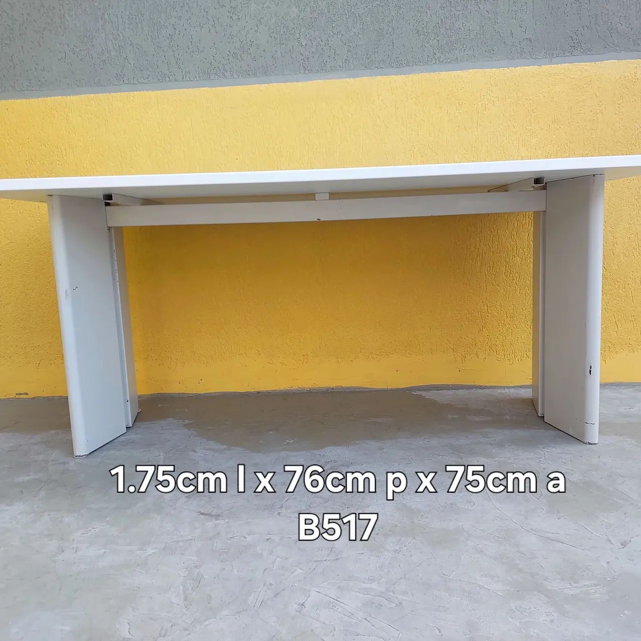 Mesa escritório 1.75cm reforçada  - Foto 2