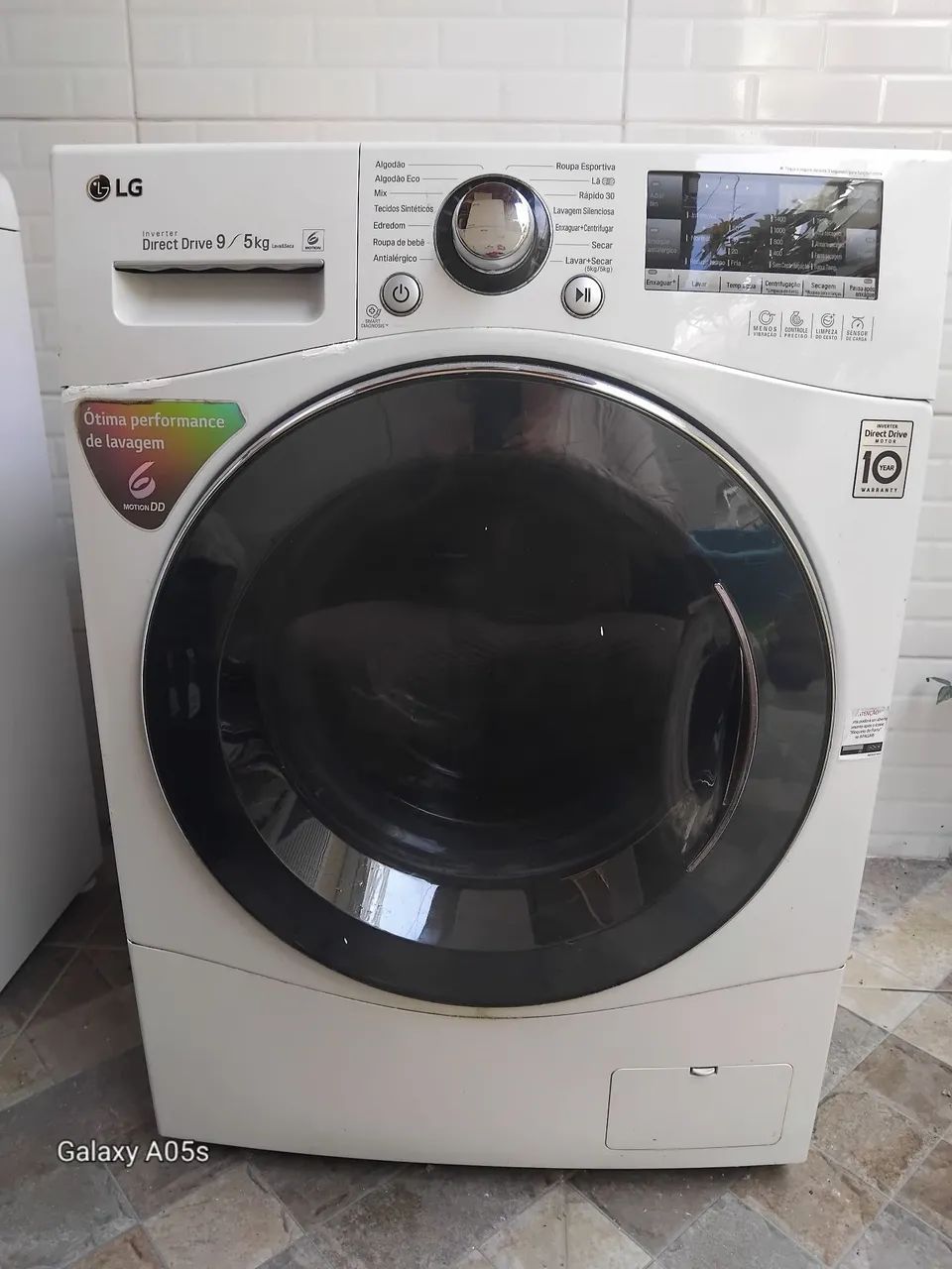 Lavadora LG lava e seca 