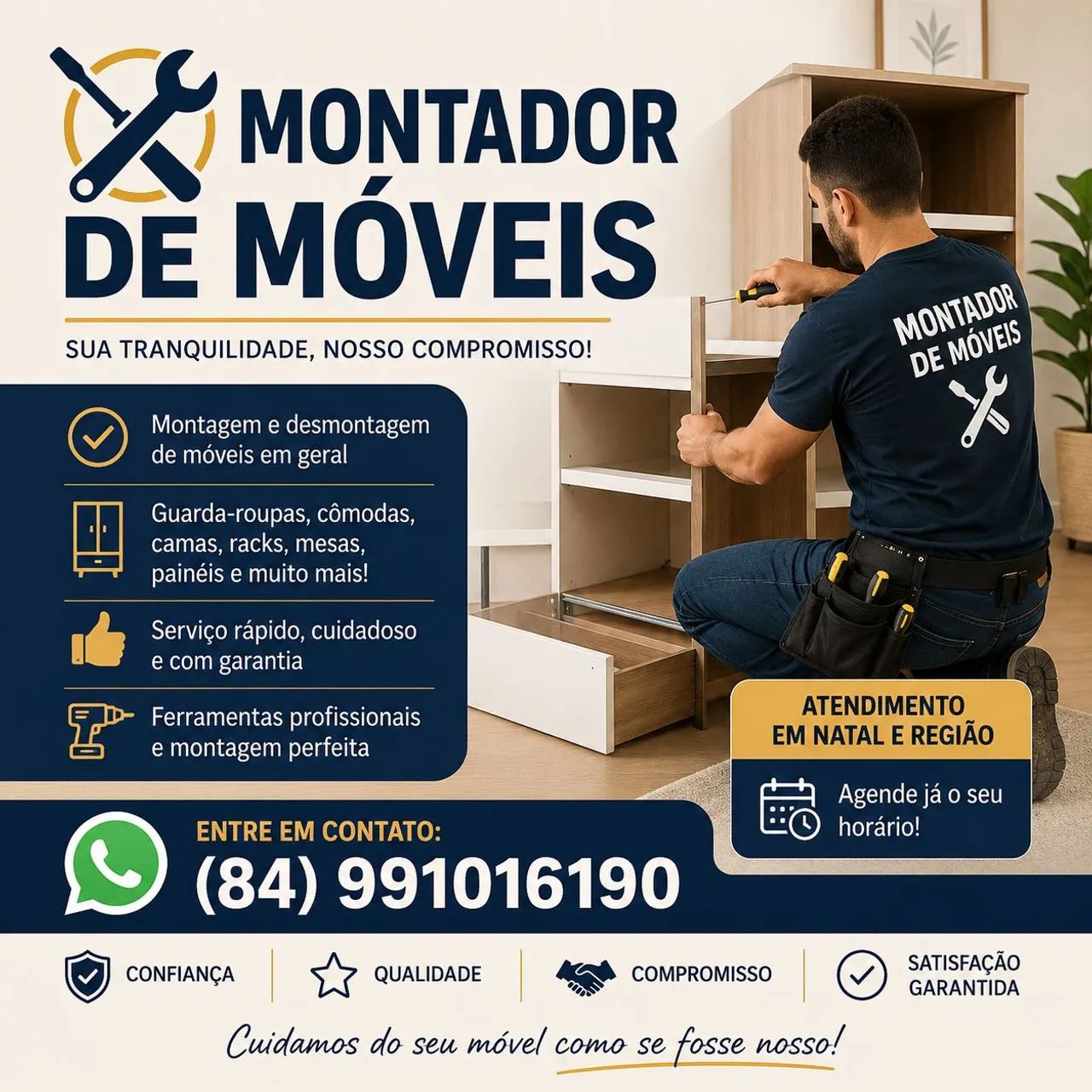 Montador de móveis  em Natal e região 