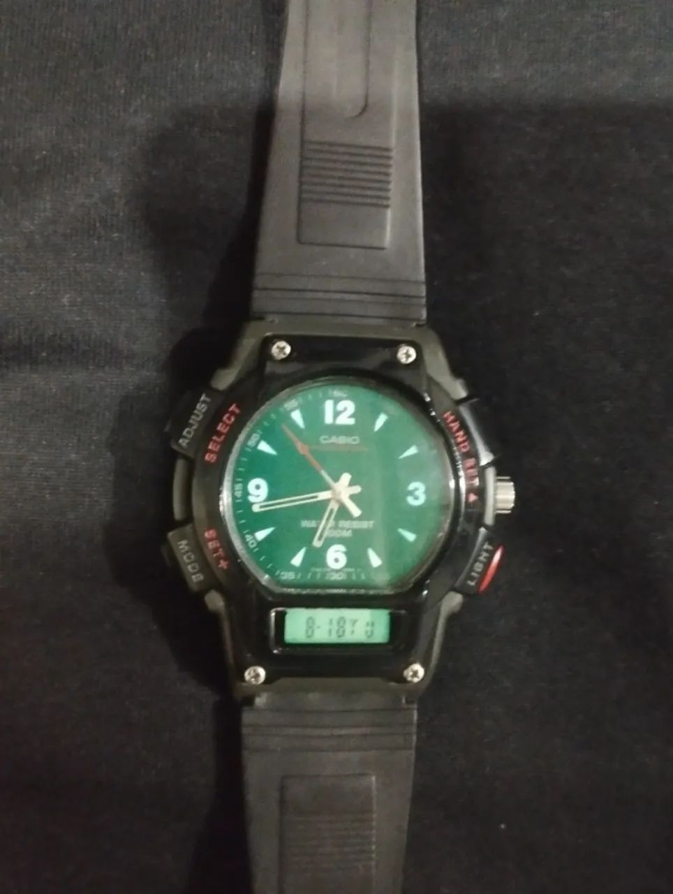 relogio casio anadigi vintage - Foto 4