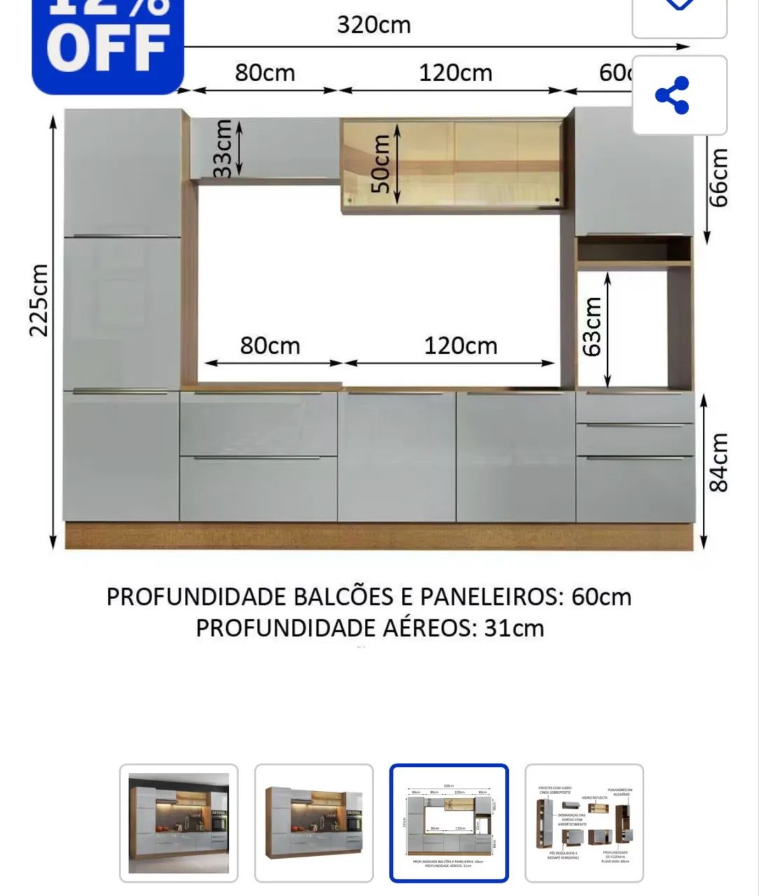 Armário belíssimo  - Foto 3