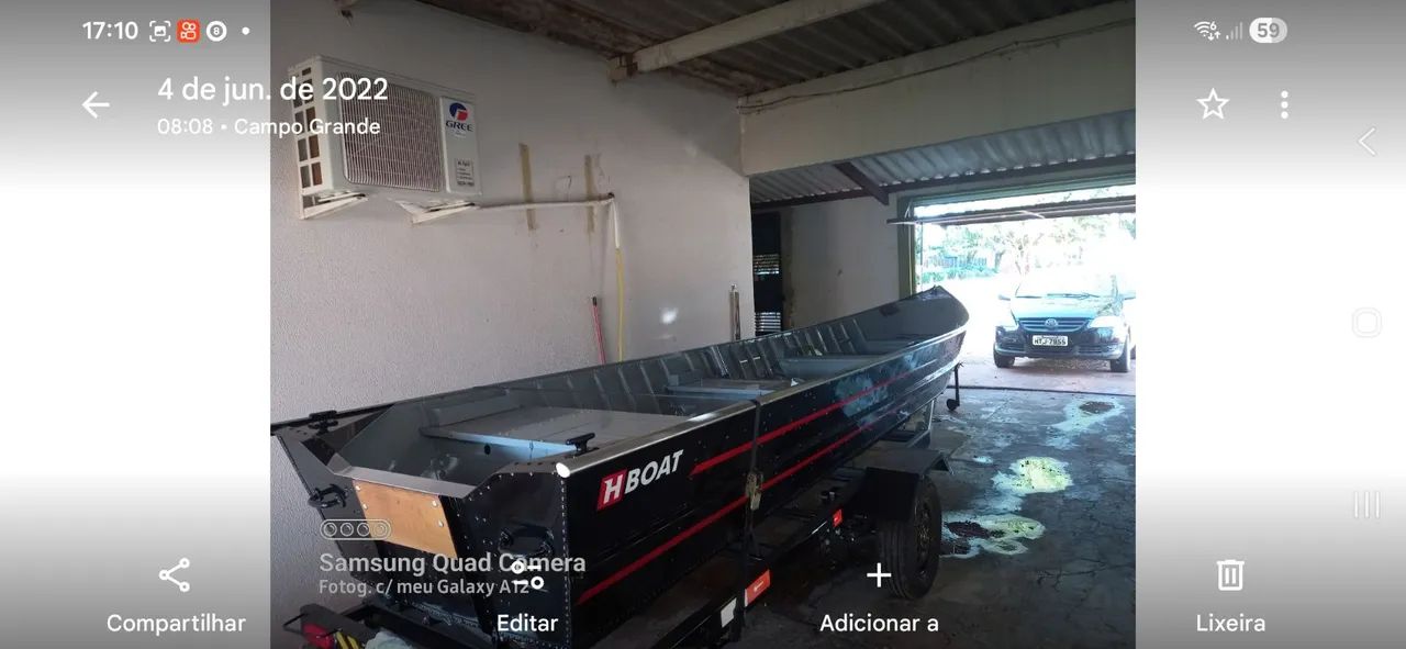 Barco com carretinha  - Foto 4