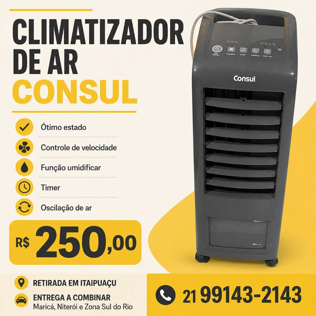 Climatizador ótimo  - Foto 2