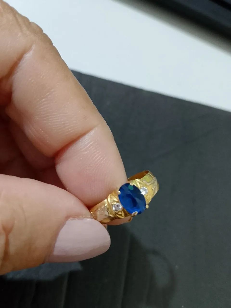 Anel de ouro 18k - Foto 4