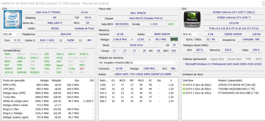 DELL Inspiron 15 7000 Gaming - Foto 4