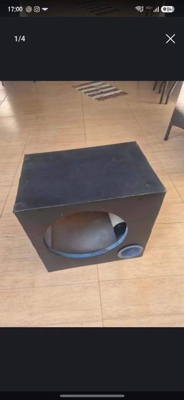 caixa para subwoofer 12 Polegadas 