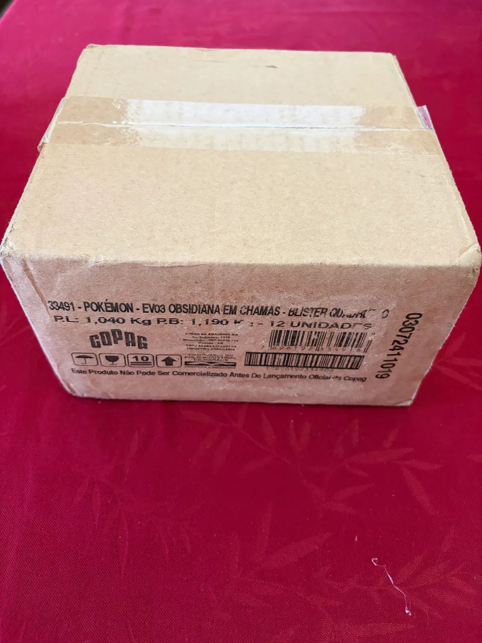Case de Blister Quádruplo - Obsidiana em Chamas - Pokémon TCG - Foto 2