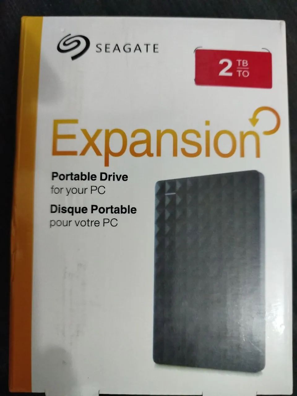 HD Externo Portátil Seagate Expansion de 2 TB
