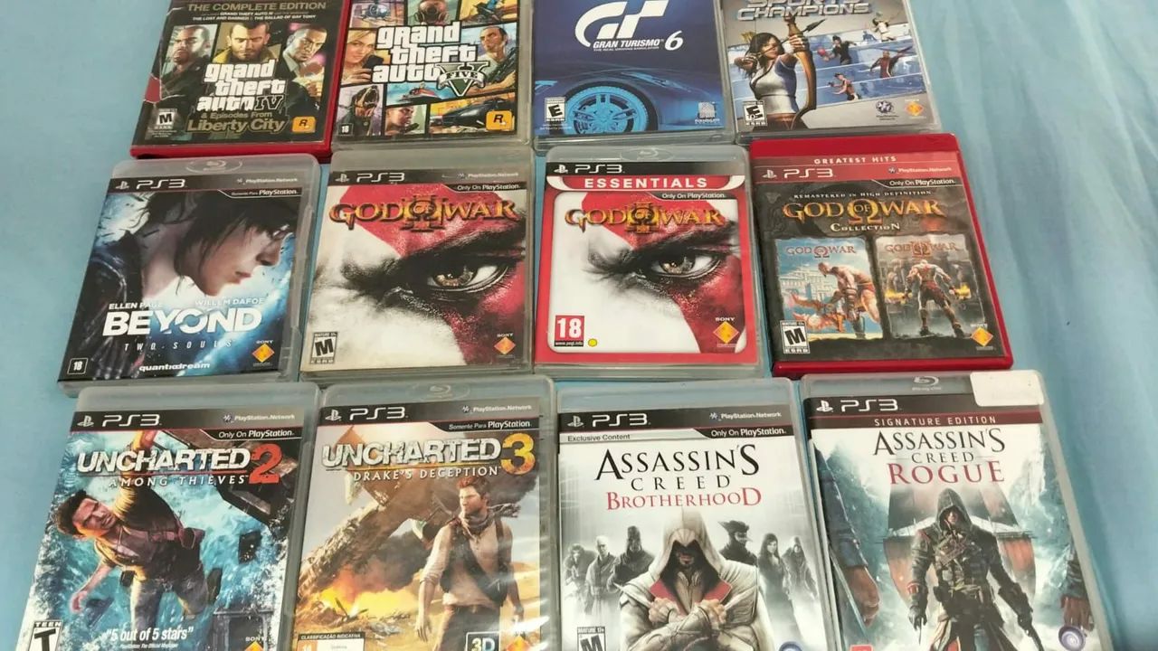 JOGOS DE PS3 ORIGINAIS - Jogos de Vídeo Game - Santo Antônio