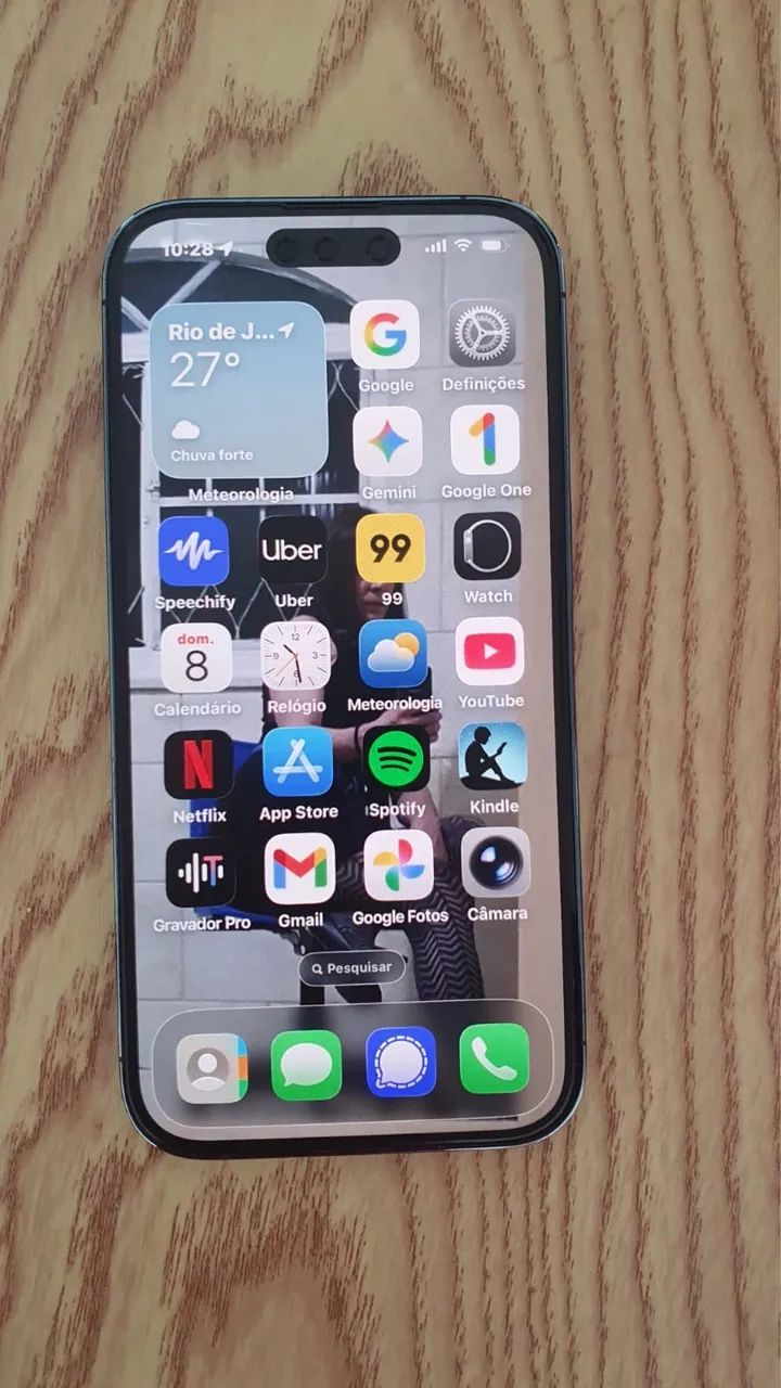 Ifhone Apple 14 pro 128gb , cor café , excelente estado