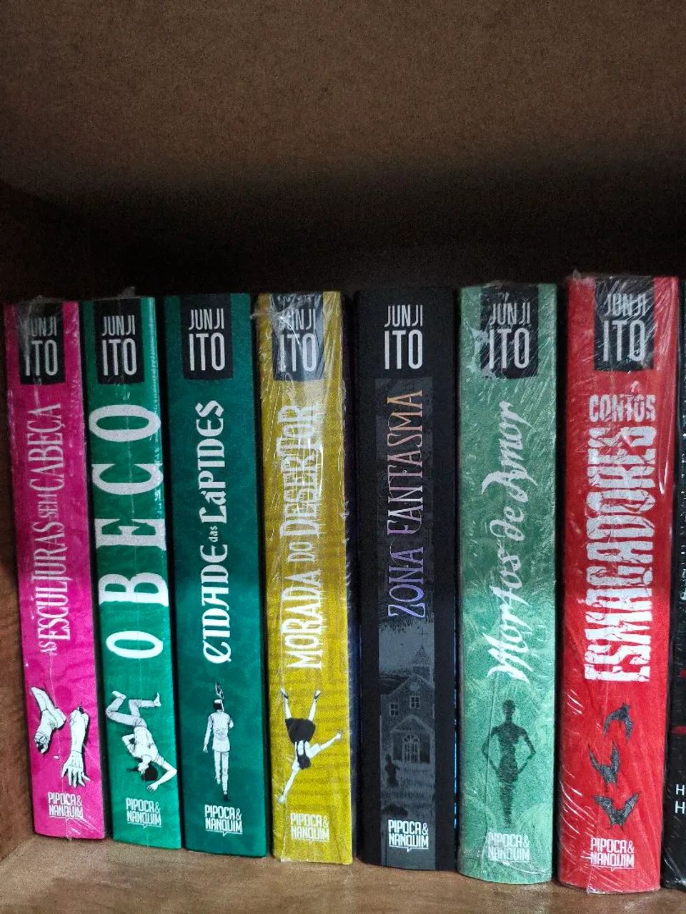 Mangás JUNJI ITO - Pipoca & Nanquim (Inclui Cards)