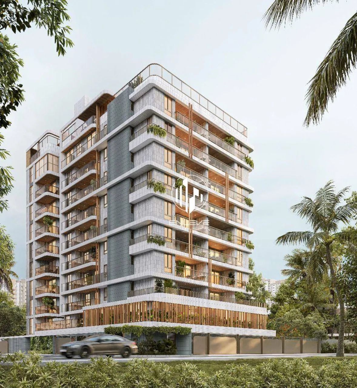Apartamento na Planta com 02 e 03 Quartos à 200m da Praia de Intermares