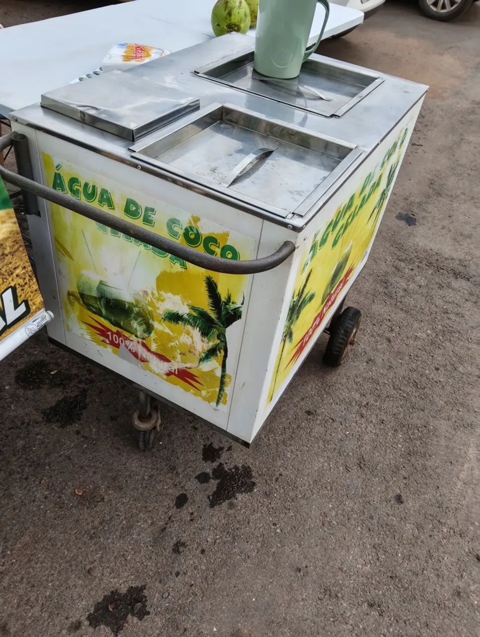 Carrinho de água de coco  - Foto 2