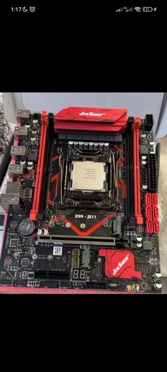 Placa mãe Jieshuo j11 E Xeon 2680v4 - Foto 3