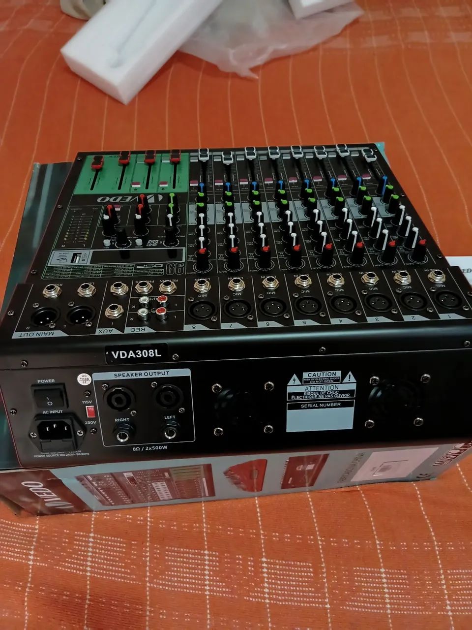 Mesa de som amplificada  - Foto 3