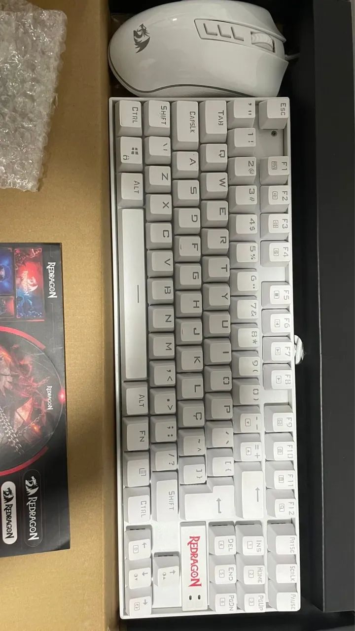 Teclado e mouse gamer 