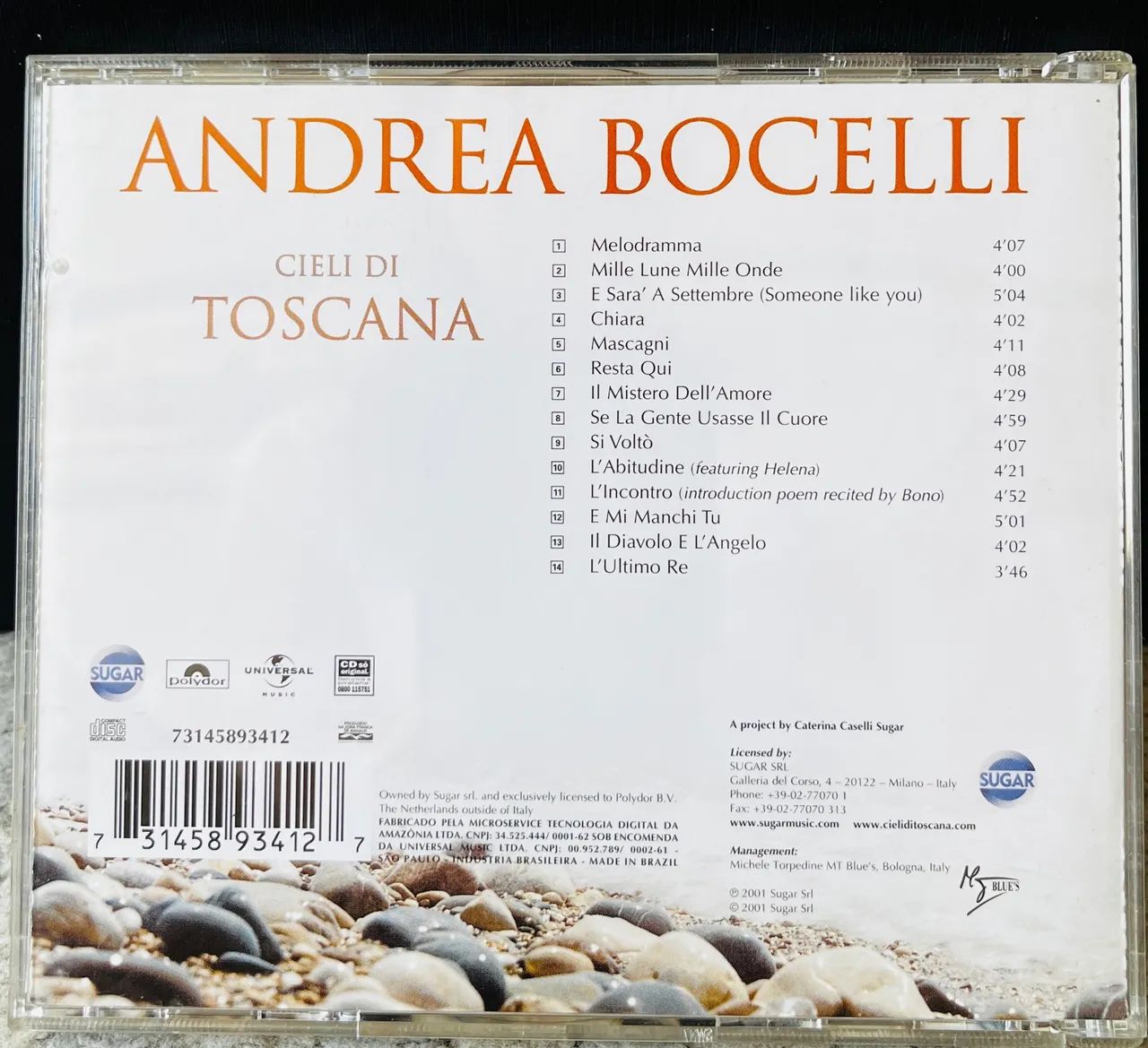 CD CIELI DI TOSCANA - ANDREA BOCELLI - Foto 2