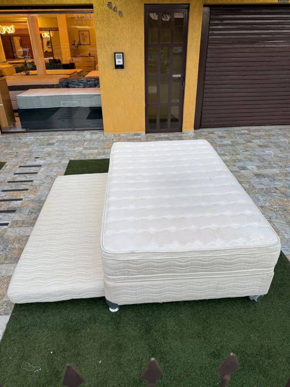 Bicama de Solteiro com colchão MAXFLEX SEMINOVO - Entrego!  - Foto 5