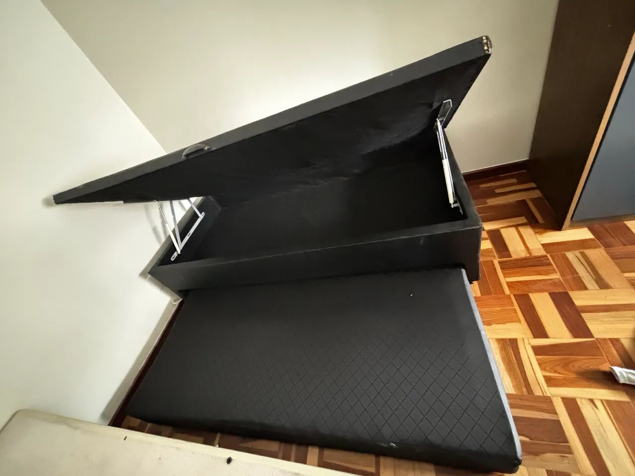 Cama Box solteiro com Auxiliar + Colchão  - Foto 3