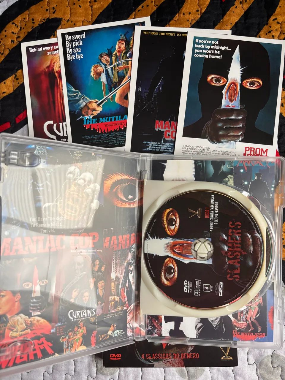 Coleção DVD Slashers - Vol.5 - Versátil Home Video - DVD, Blu-Ray