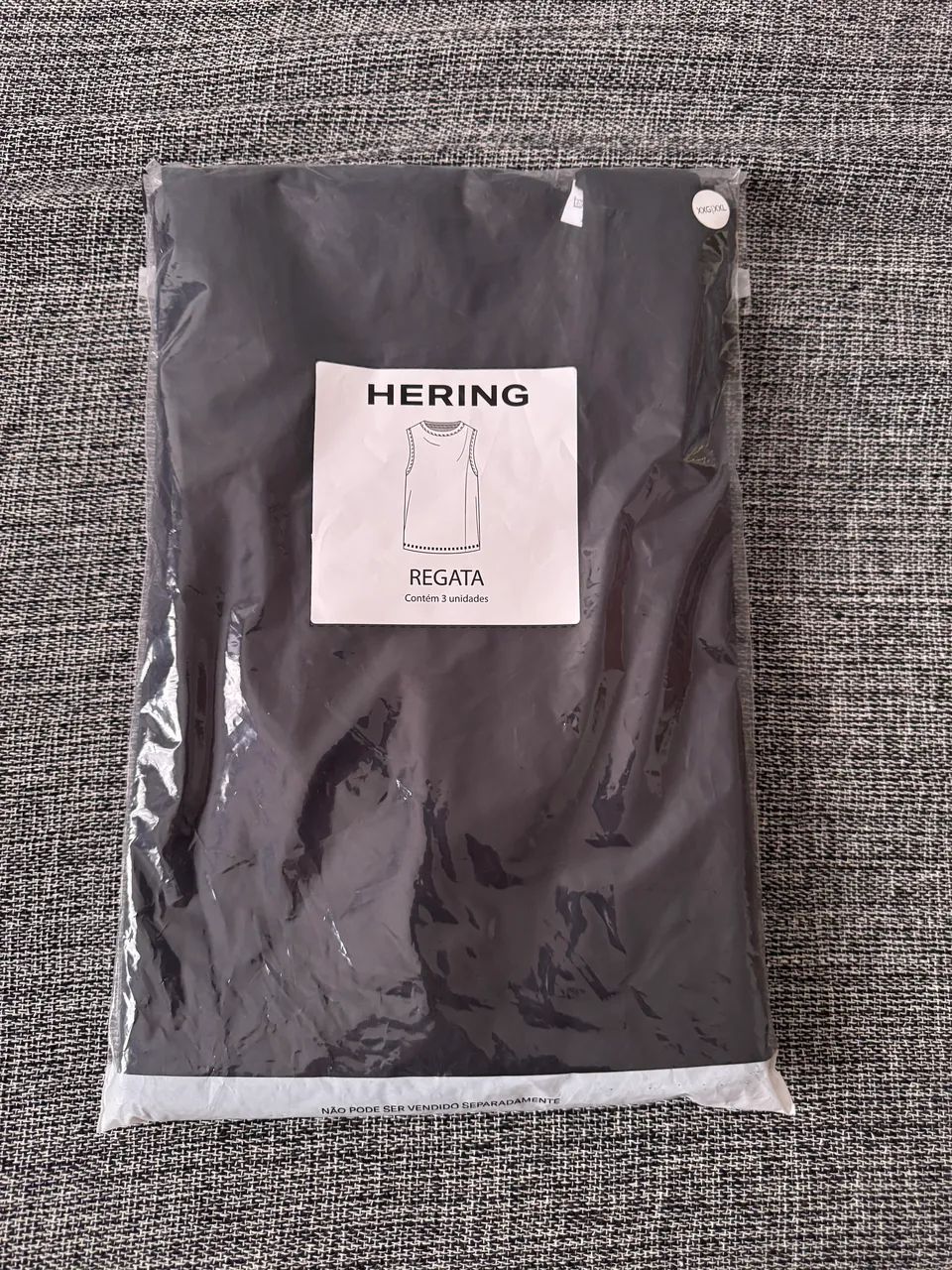 Camiseta regata Hering - kit com 3 - Foto 3