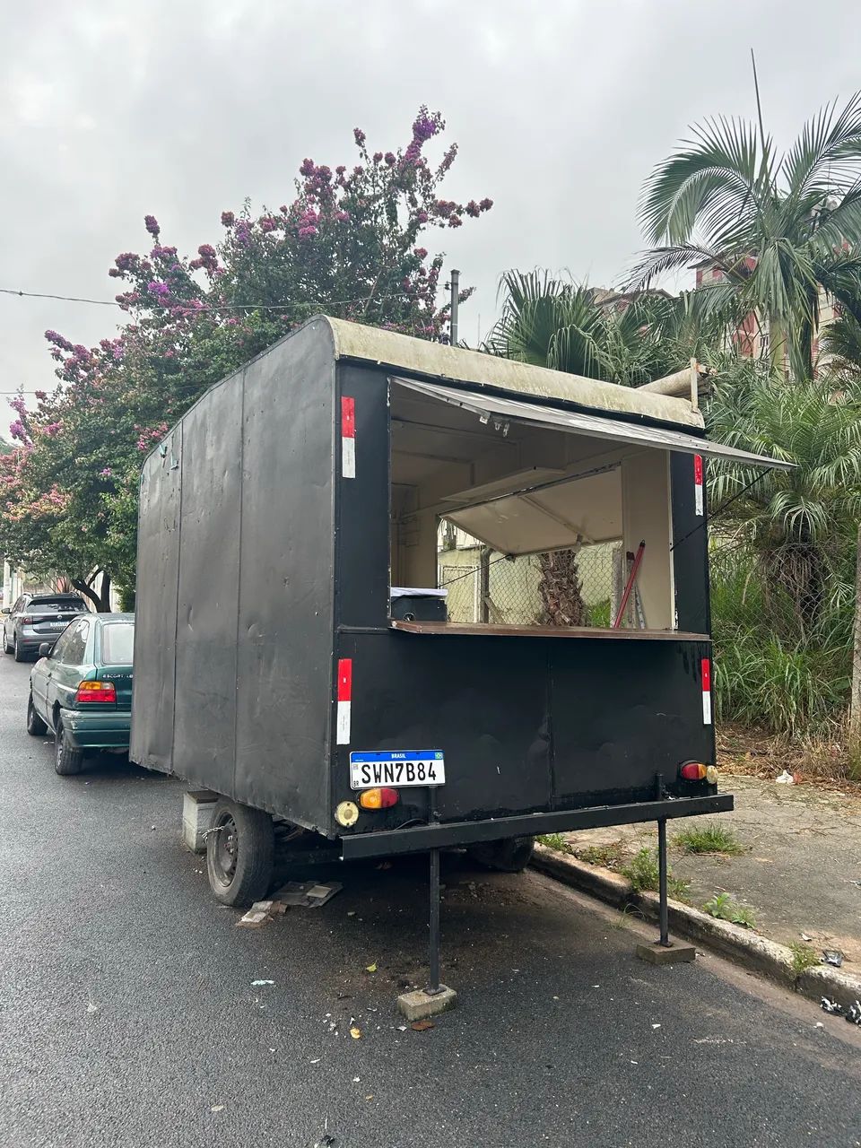 TRAILER FOOD 3x2 COMPLETO PARA TRABALHAR!