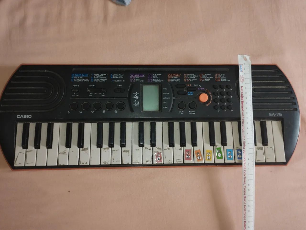 Teclado Cássio SA76 com Defeito  - Foto 2